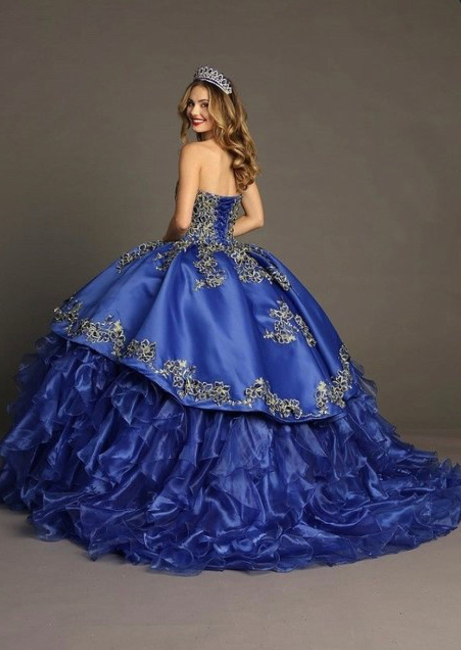 CHF3009 Lily’s Royal Blue XV Dress
