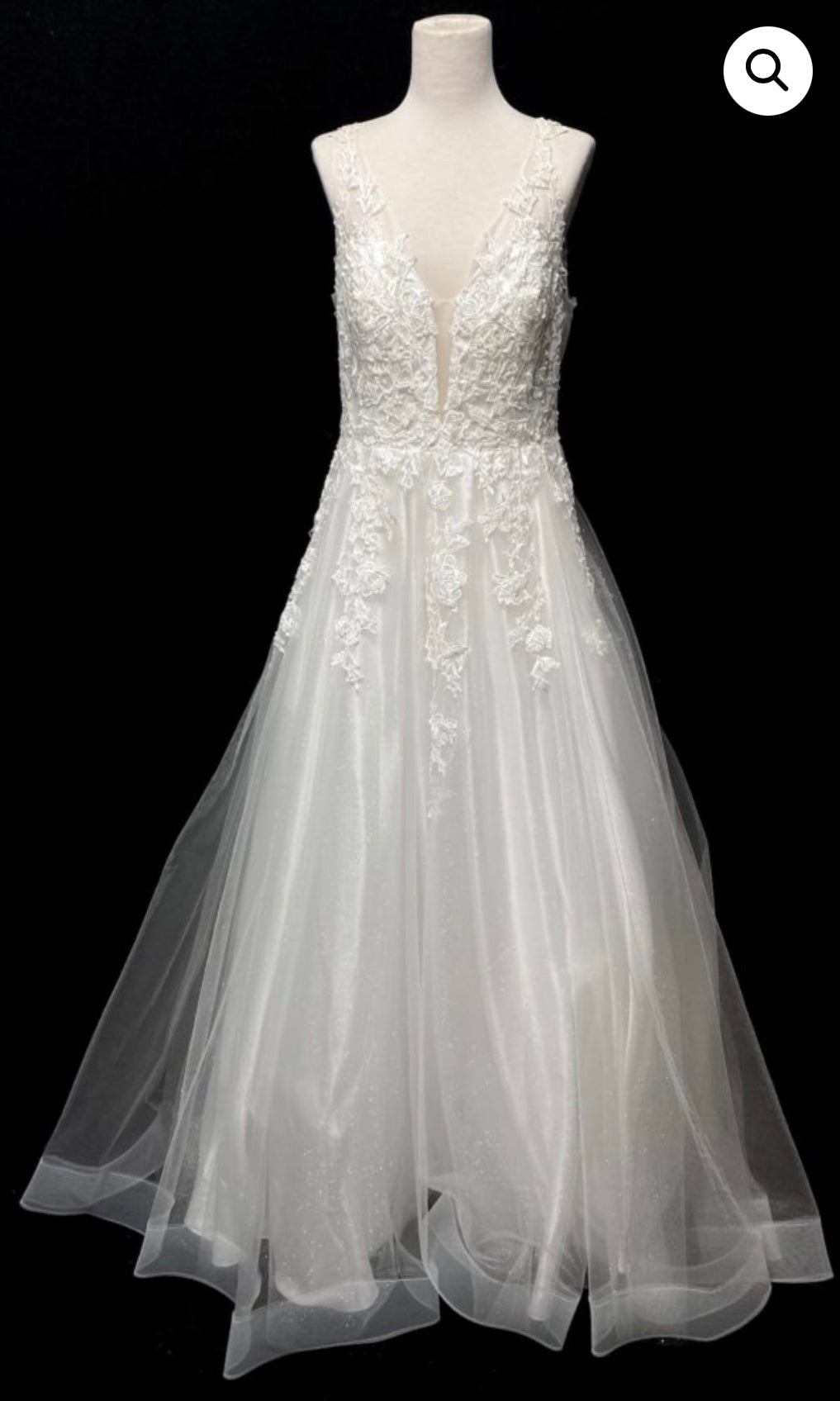 Lily’s Glitter Tulle Wedding Gown FIES10241