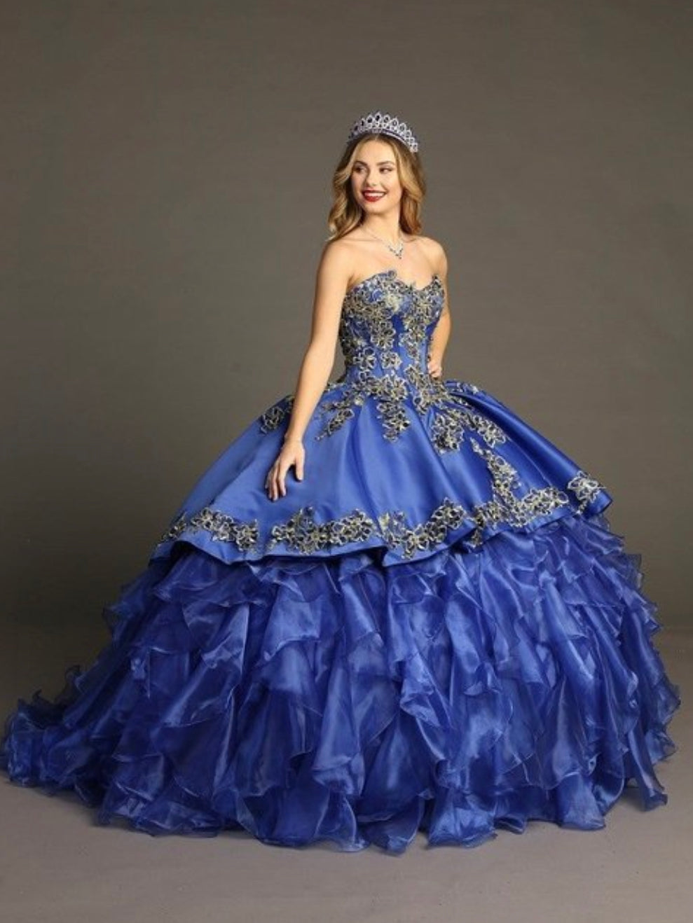 CHF3009 Lily’s Royal Blue XV Dress