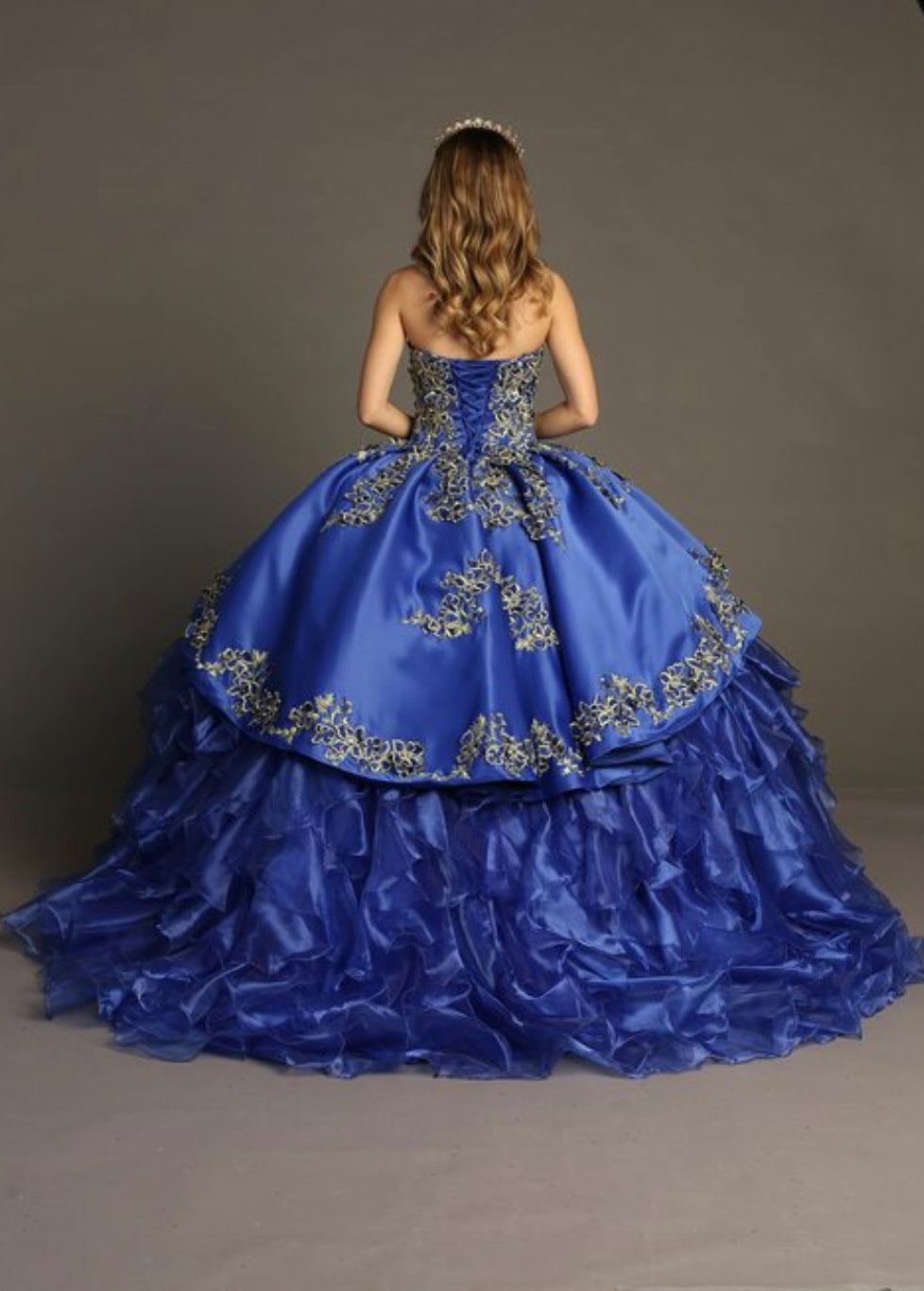 CHF3009 Lily’s Royal Blue XV Dress