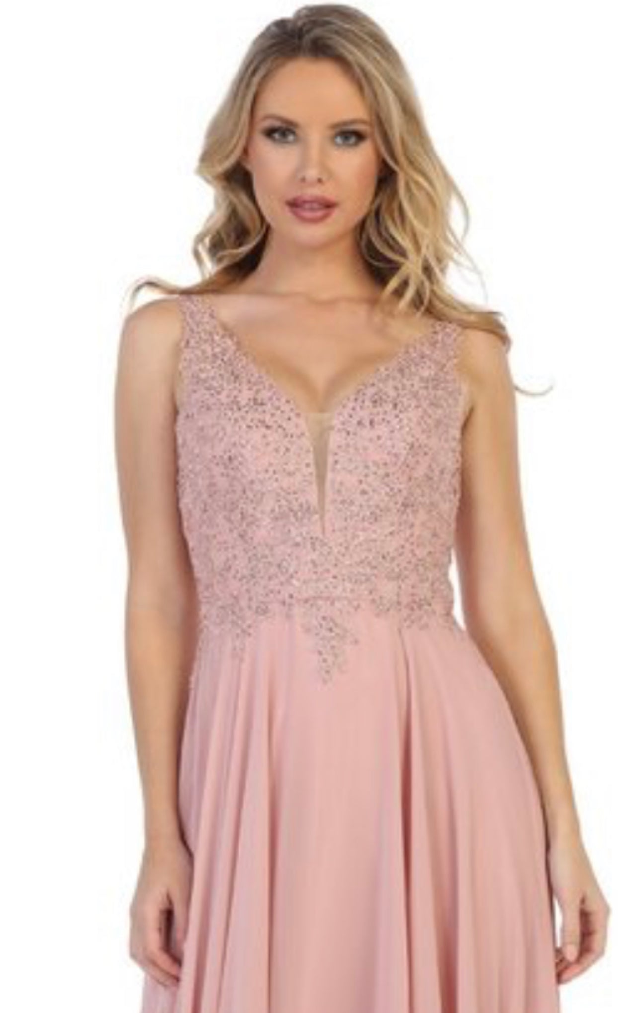 #Lets7385 Lily’s Dusty Rose Gown