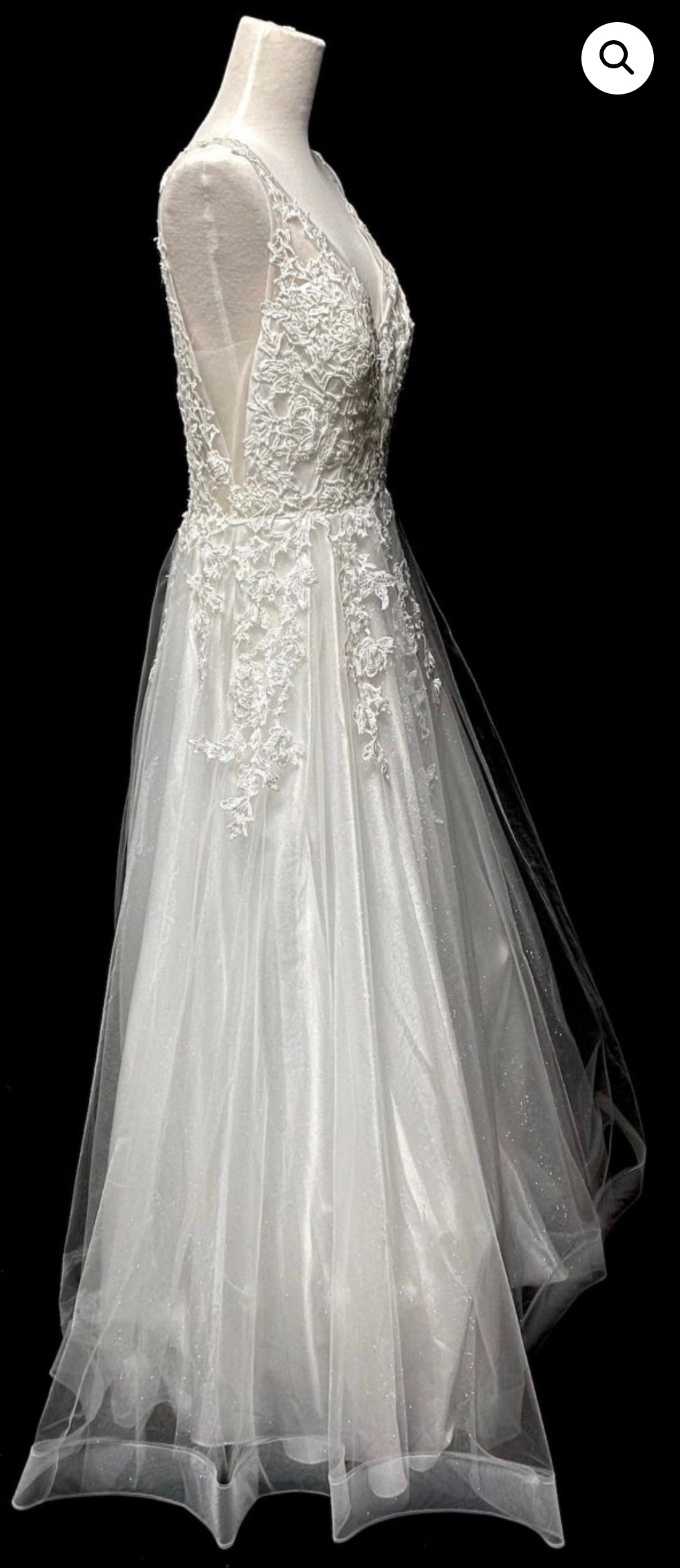 Lily’s Glitter Tulle Wedding Gown FIES10241