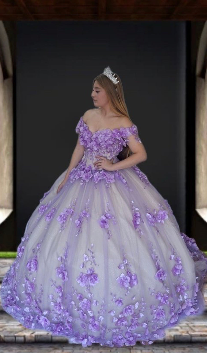 #scl30005 Lily’s Lilac XV dress