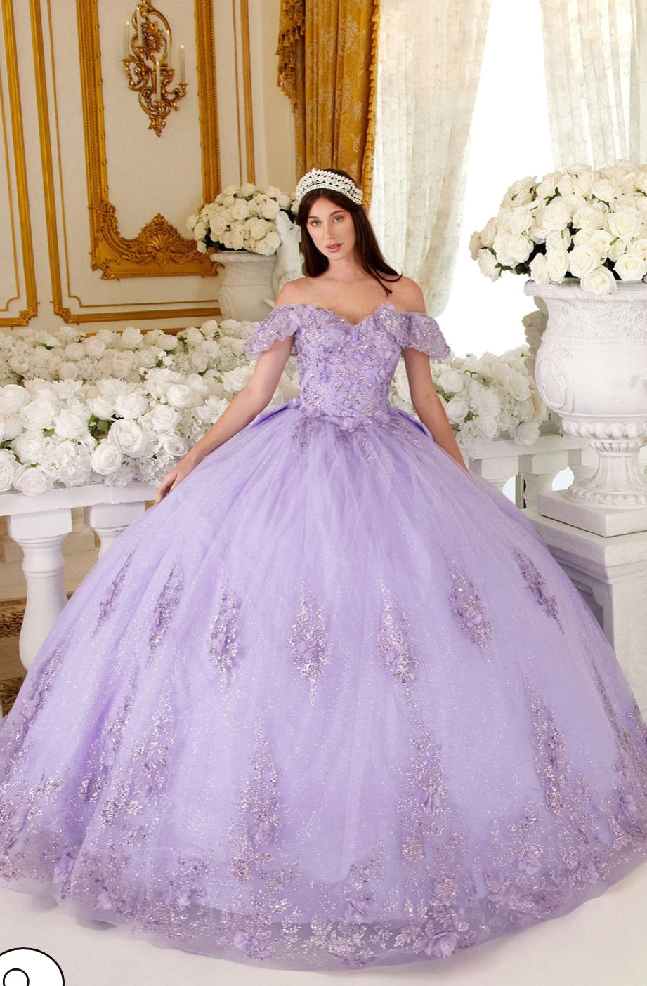 #15701 Lavender XV Dress