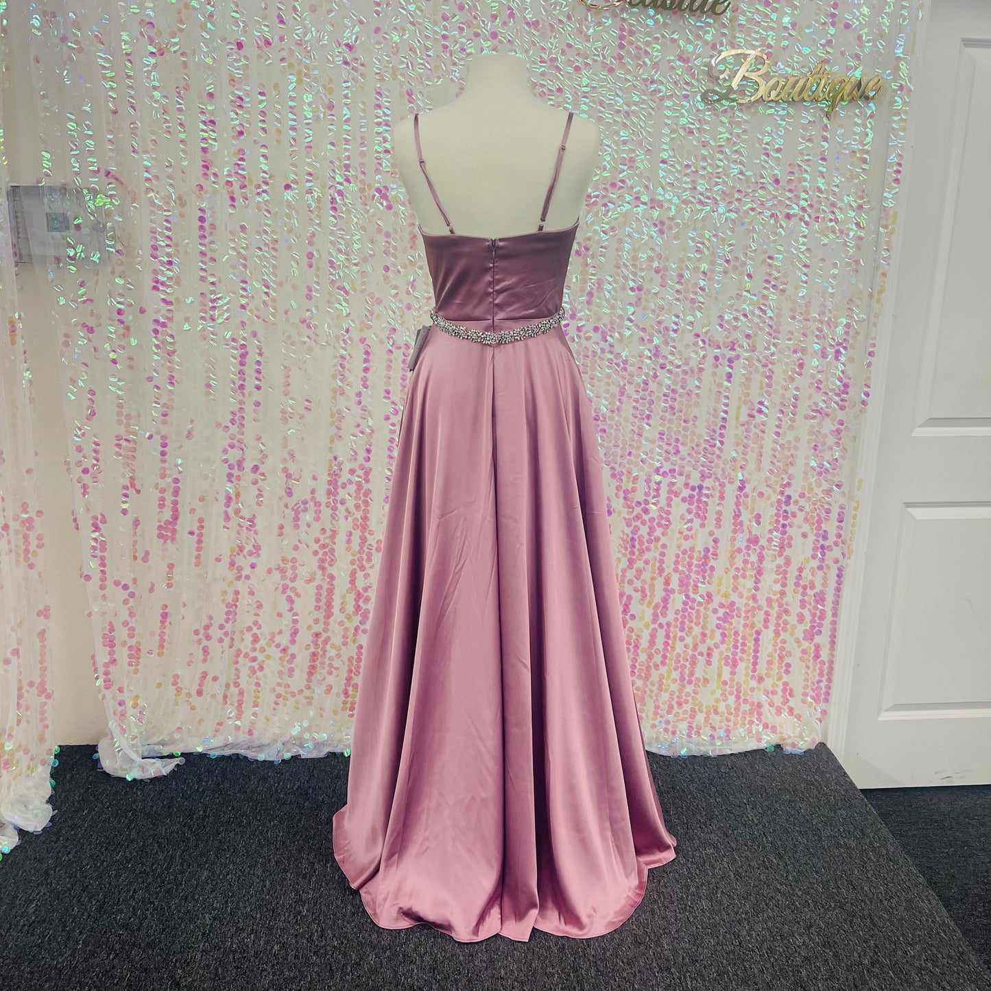 Lily’s Mauve  Bridesmaids Gown Ev3359