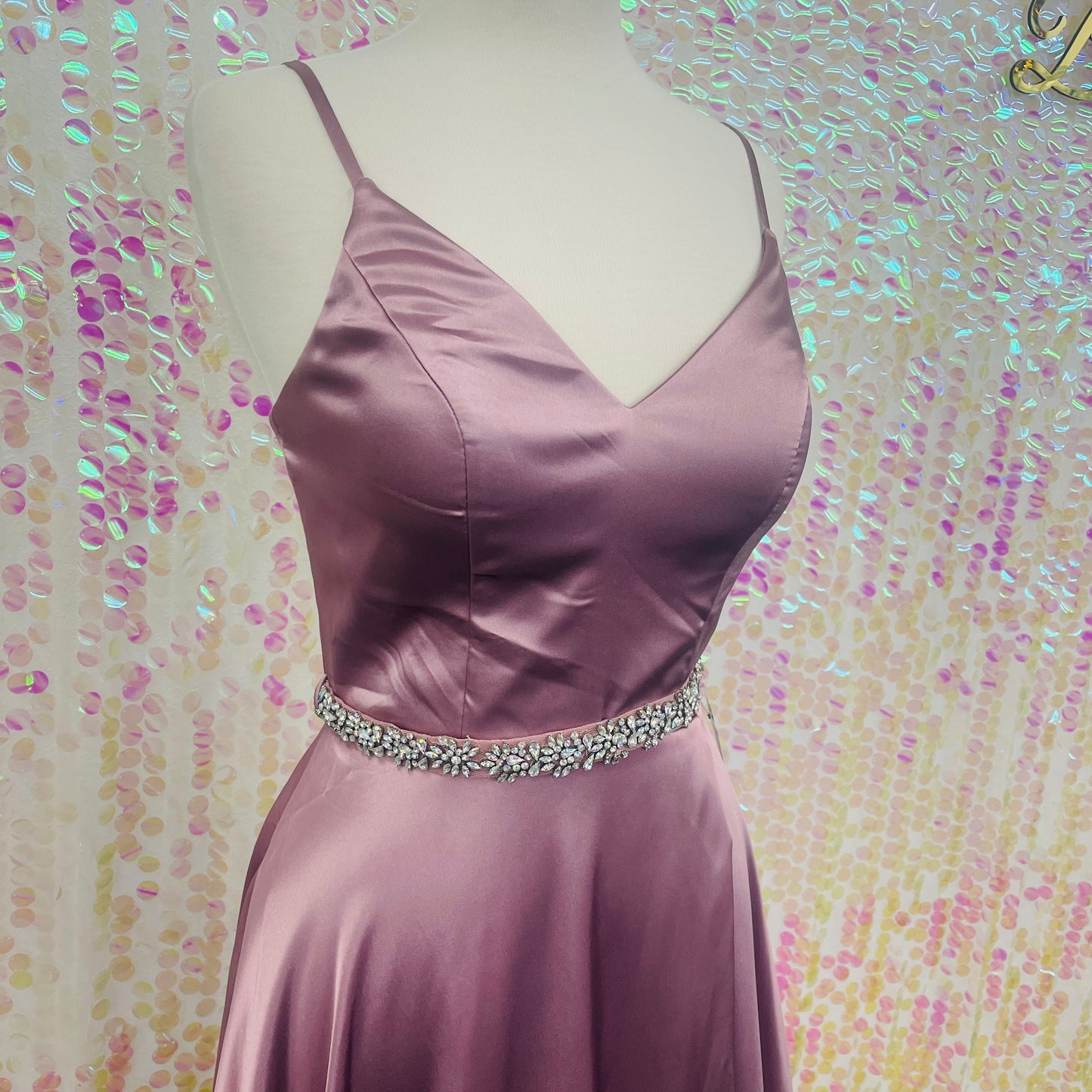 Lily’s Mauve  Bridesmaids Gown Ev3359