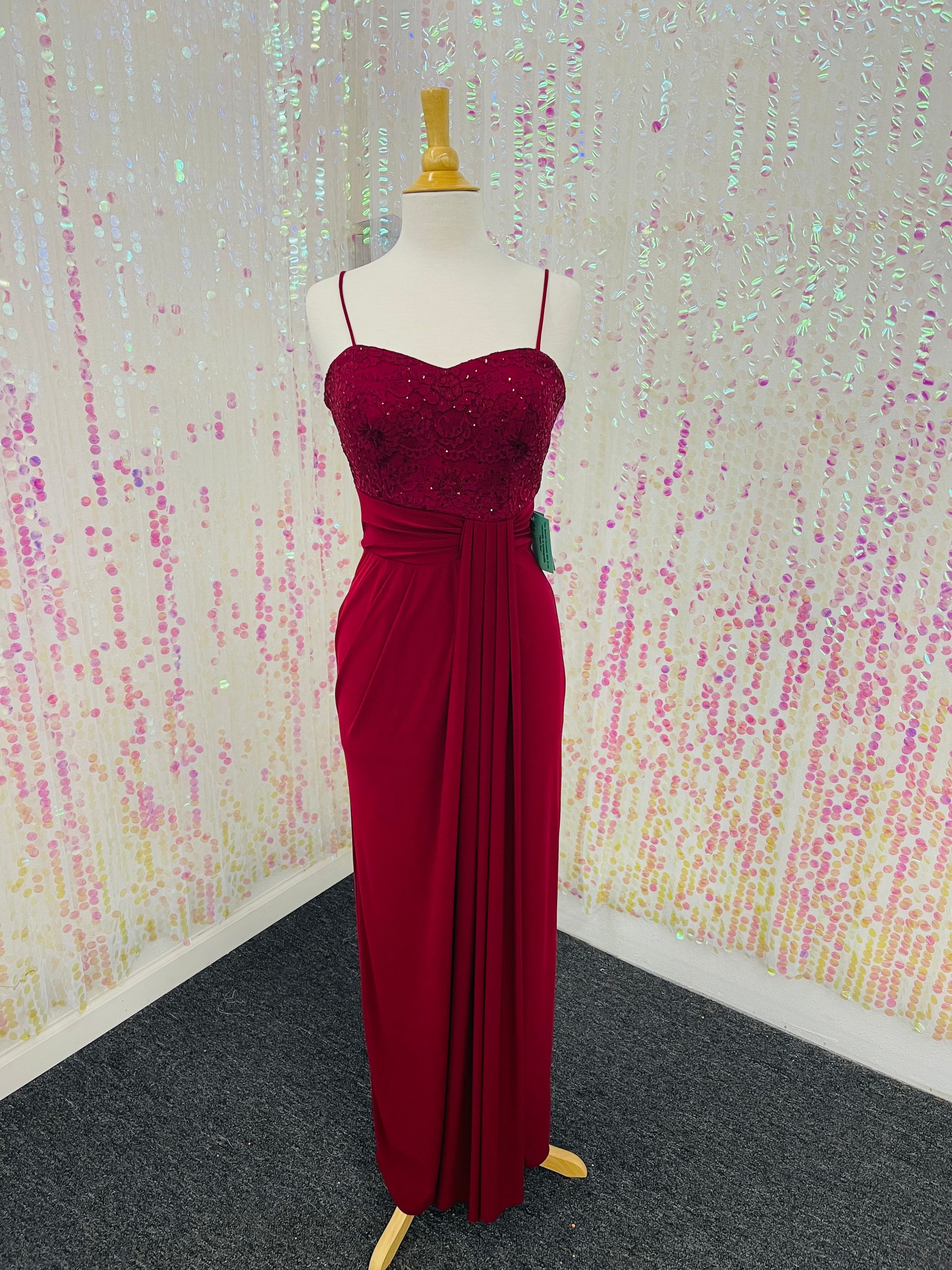 Lily's Burgundy Lace Dress Lily's Seaside Boutique Lily's Burgundy Lace Dress Lily's Seaside Boutique