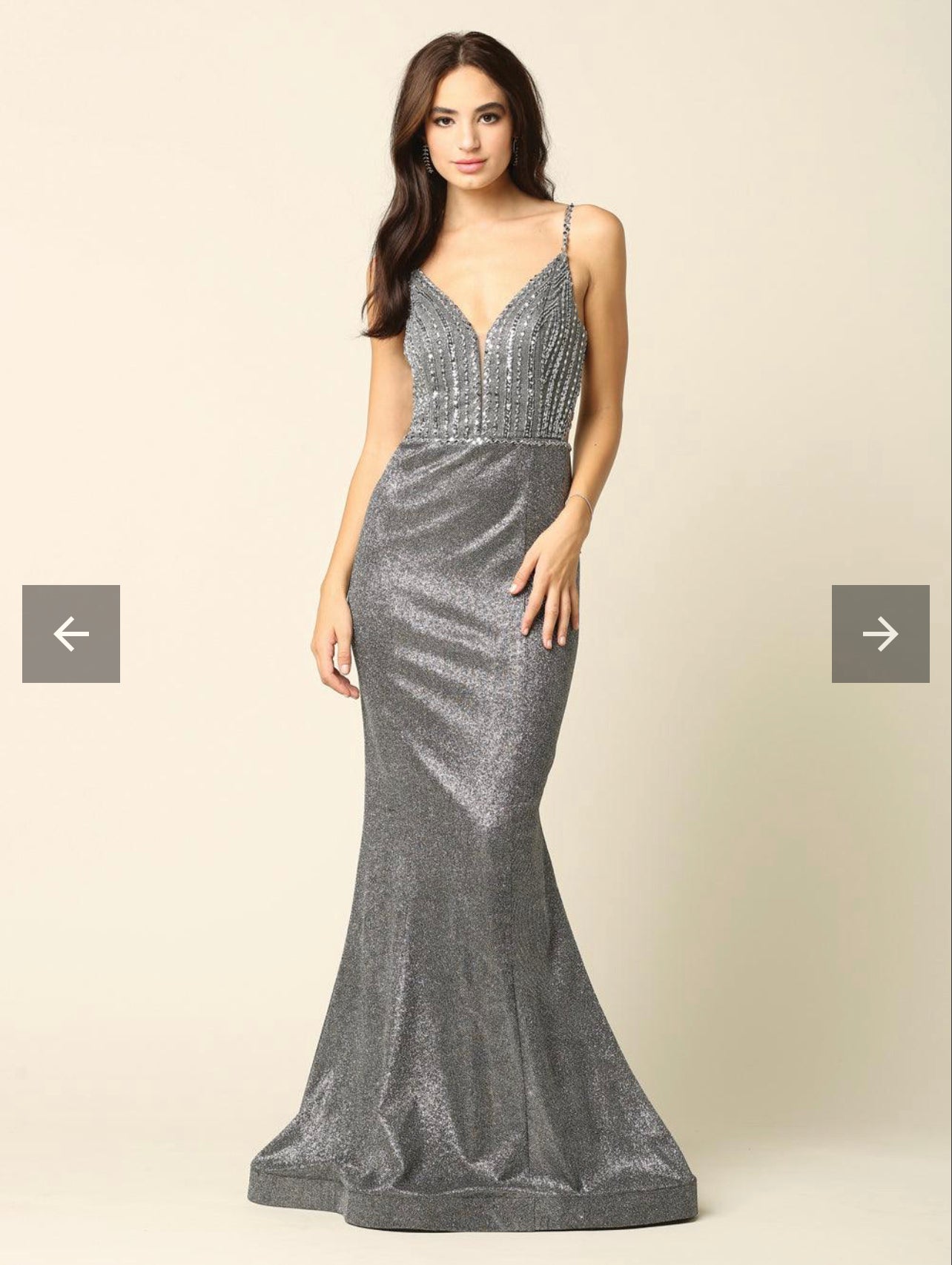 Lily’s Charcoal Prom Dress