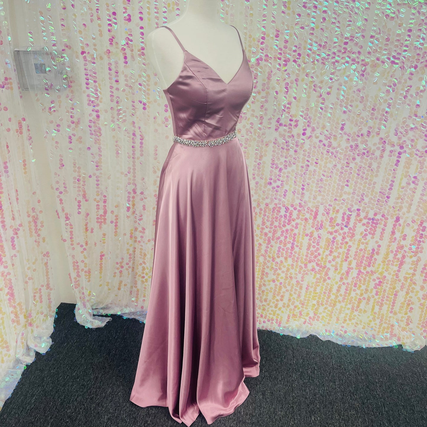 Lily’s Mauve  Bridesmaids Gown Ev3359