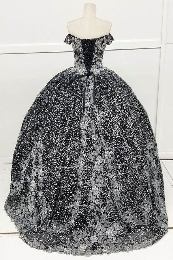 CHF3039 Lily's Black/Silver Quinceanera Dress Lily's Seaside Boutique CHF3039 Lily's Black/Silver Quinceanera Dress Lily's Seaside Boutique