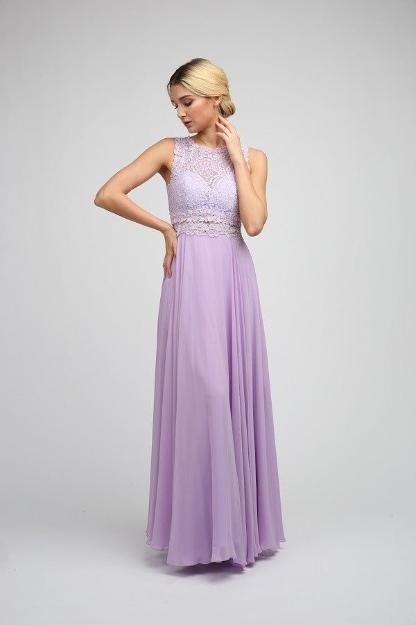 Lily's Lilac Chiffon Dress FIE9059